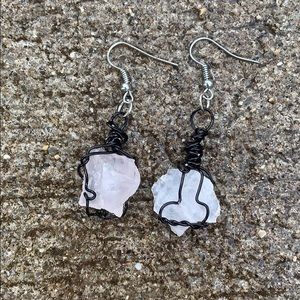 Handmade Quartz Earrings